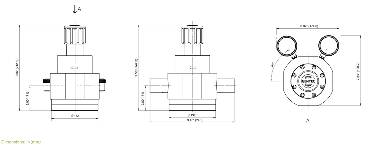 GENTEC R19 Series High Flow Regulator